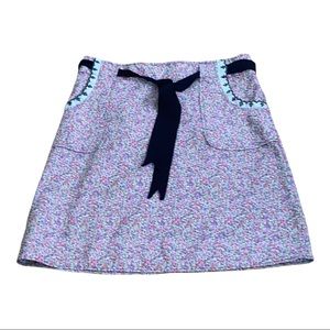 Petro Zillia  women pink floral size 10 skirt